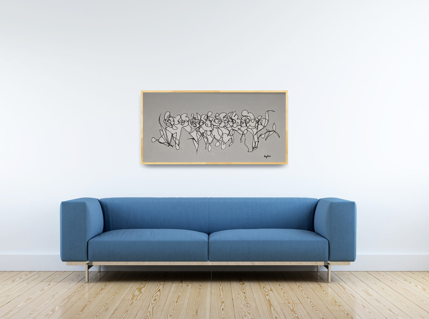 Dancing Flowers (24X48)