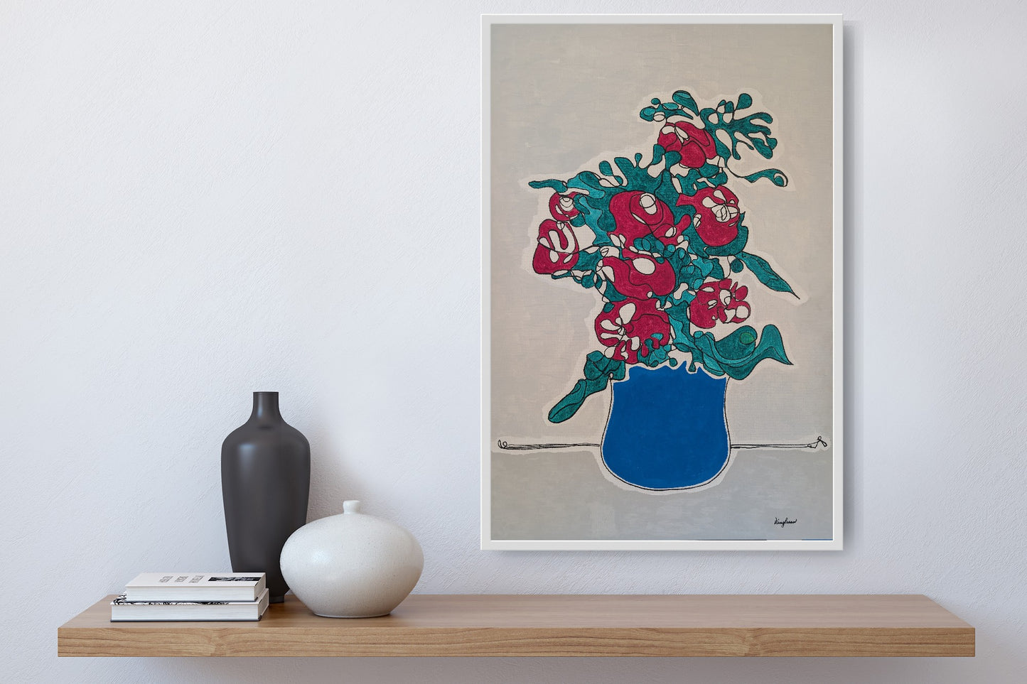 Patriotic Rose (24x36)