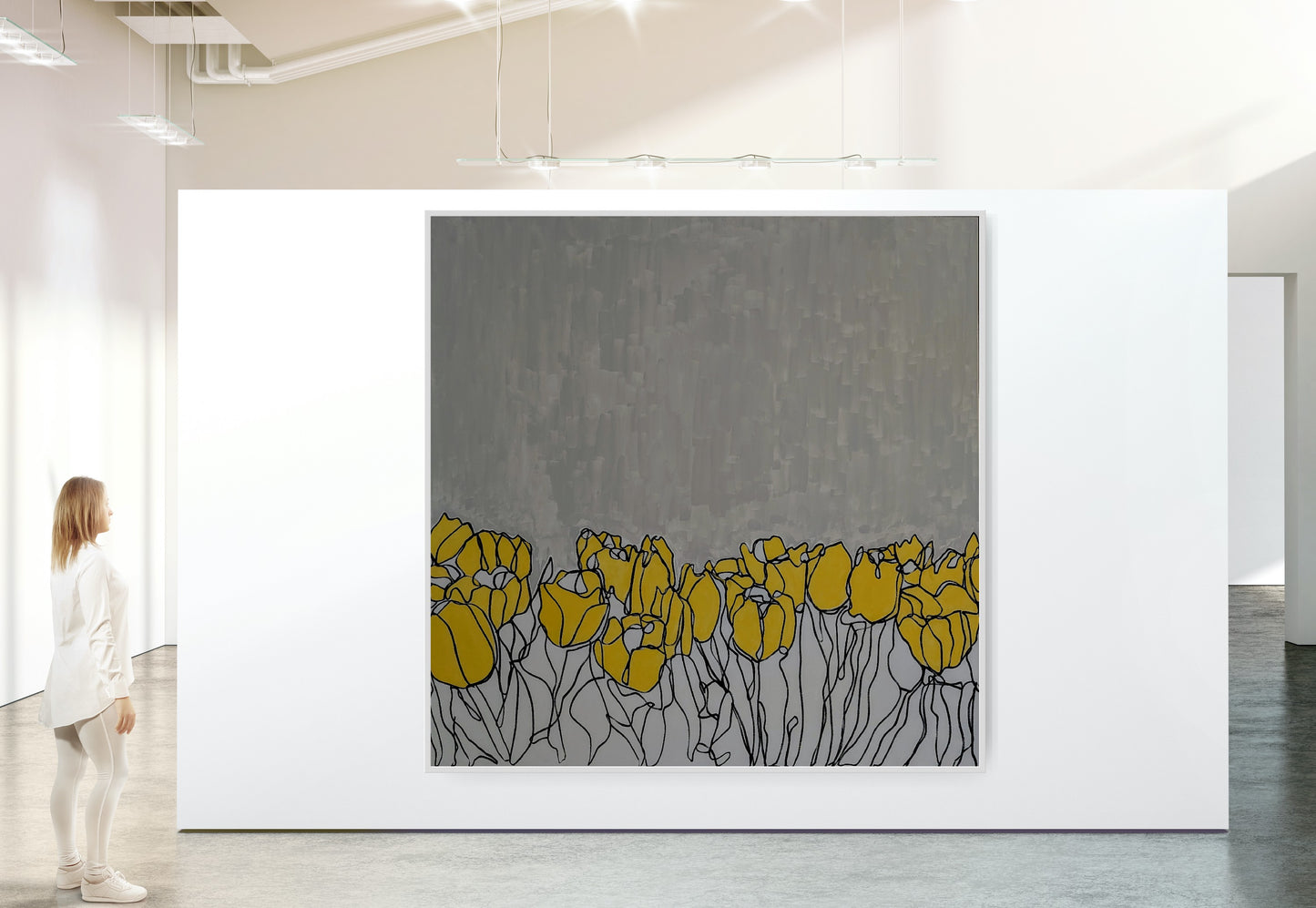 Dutch Tulips (60x60)