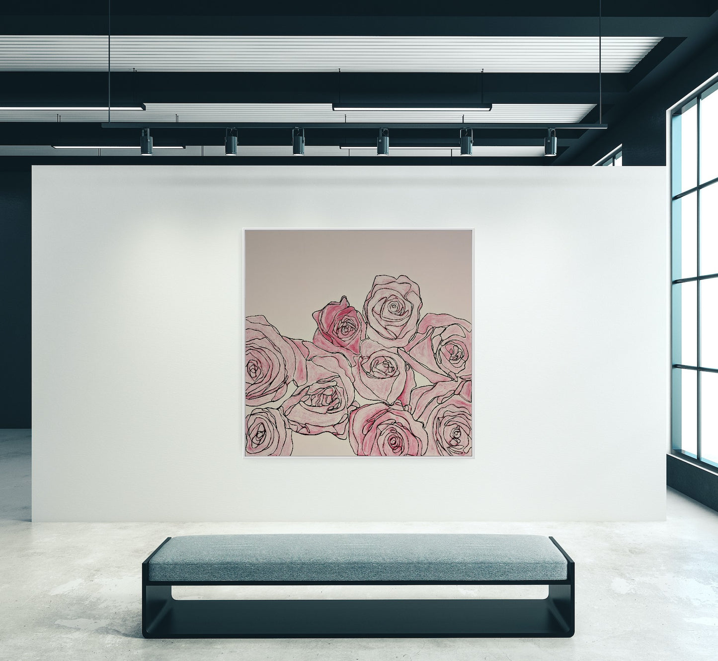 Flesh Flowers (60x60)