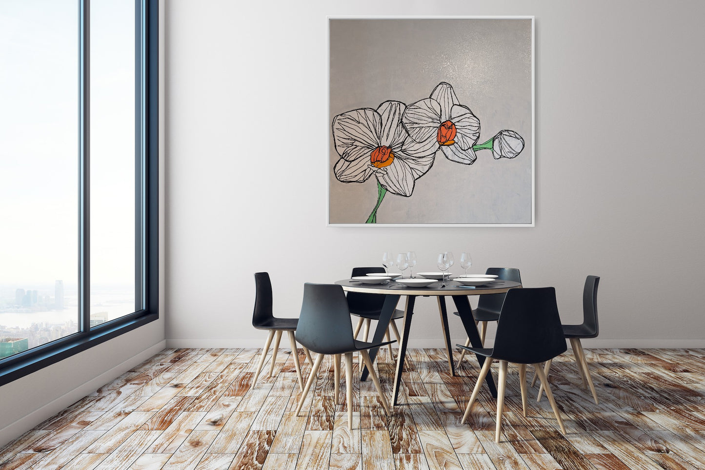 Orchid Bloom (48x48)