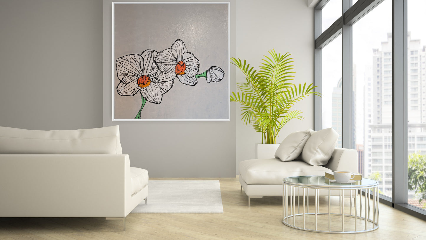 Orchid Bloom (48x48)