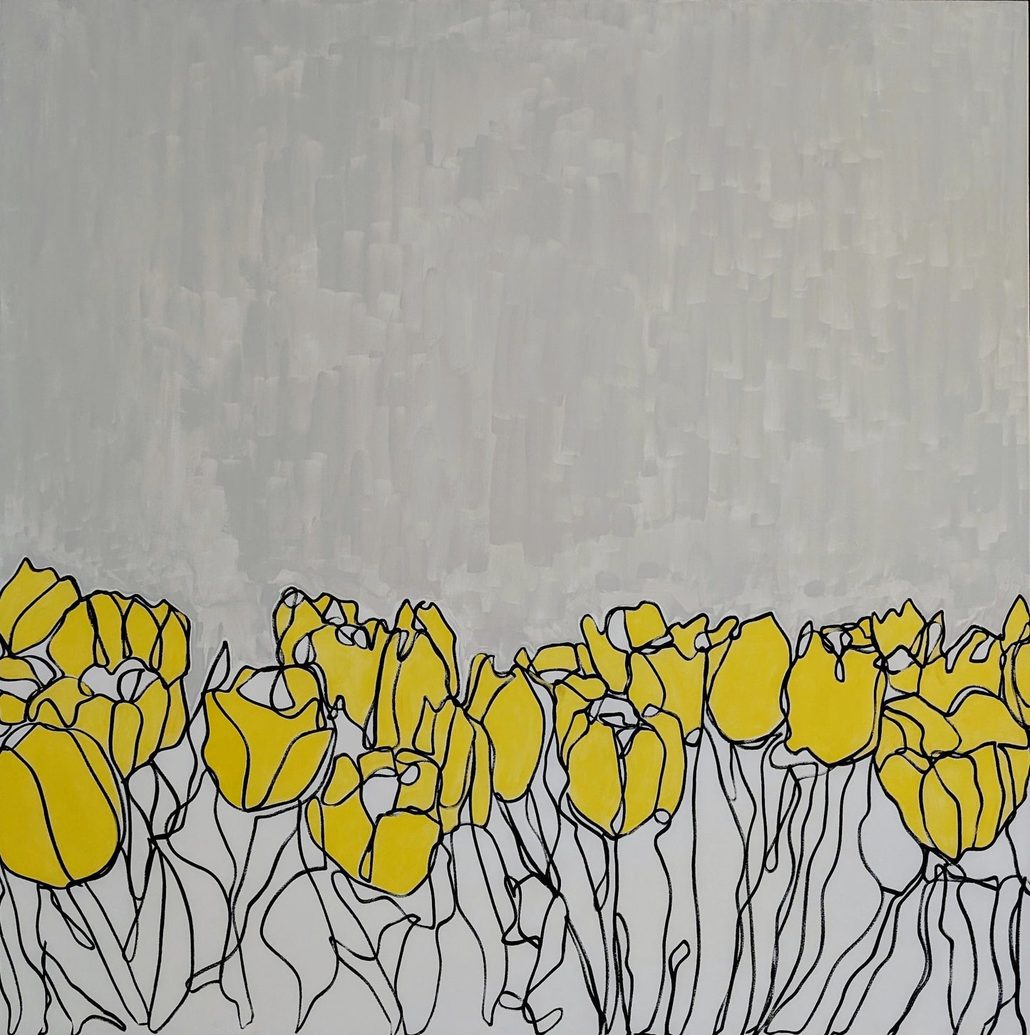 Dutch Tulips (60x60)