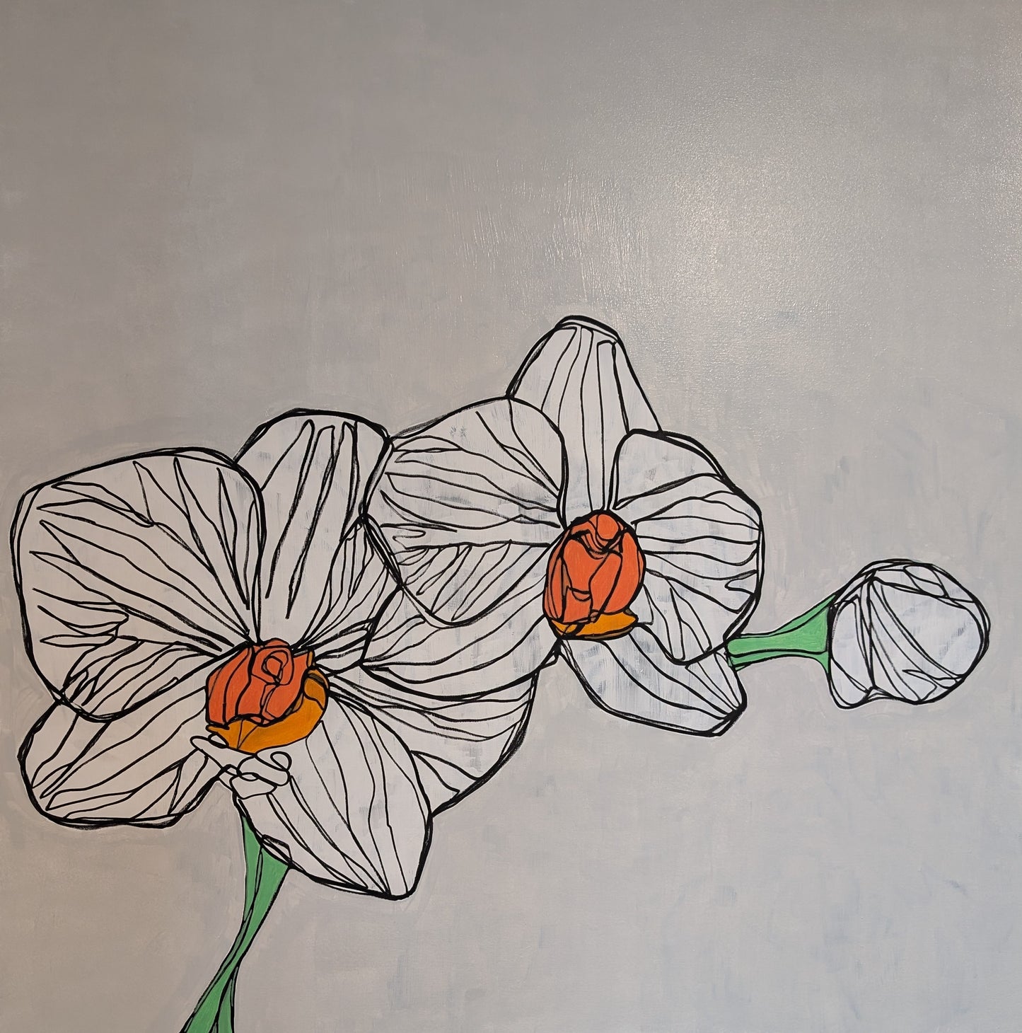 Orchid Bloom (48x48)