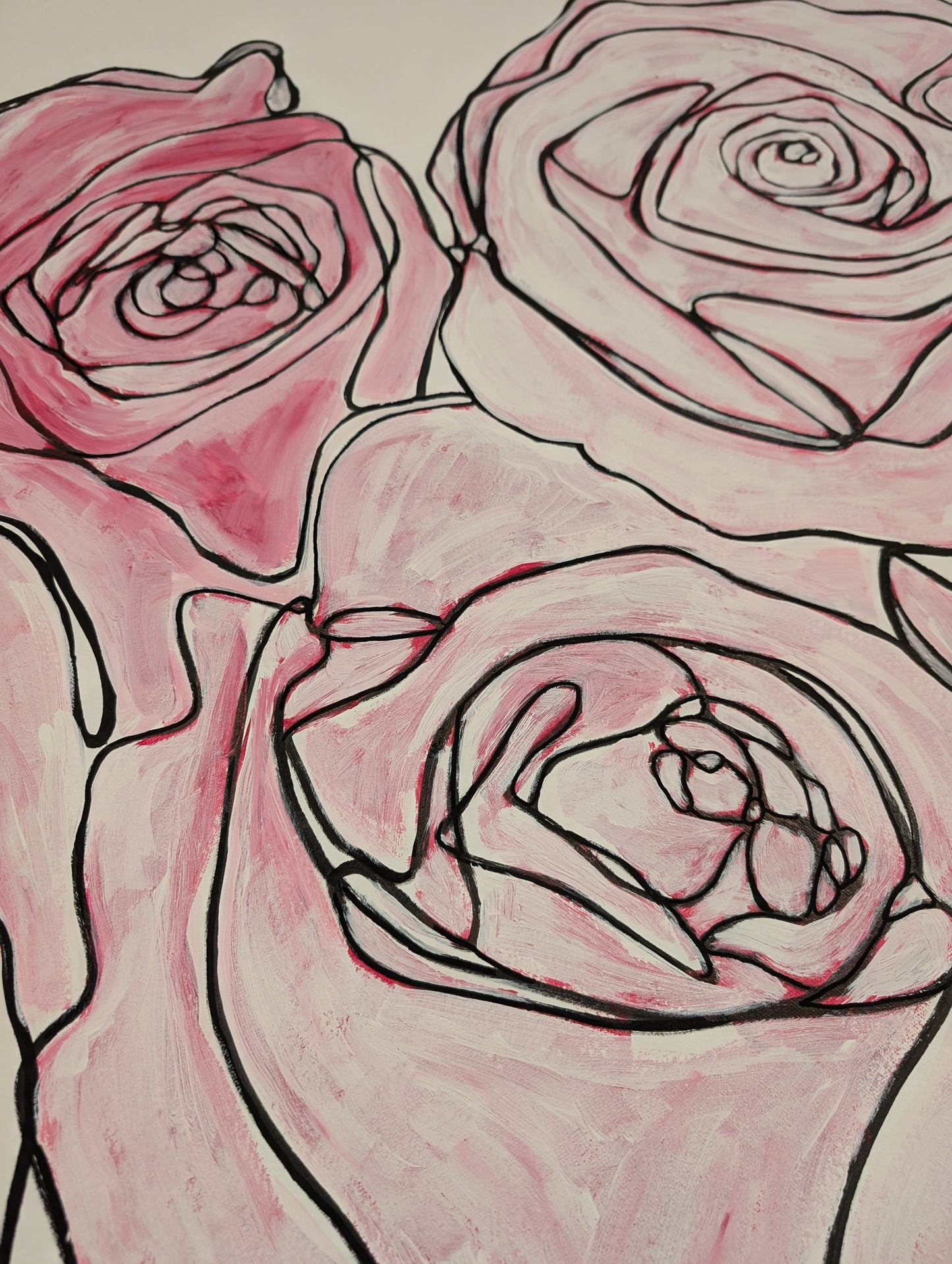 Flesh Flowers (60x60)
