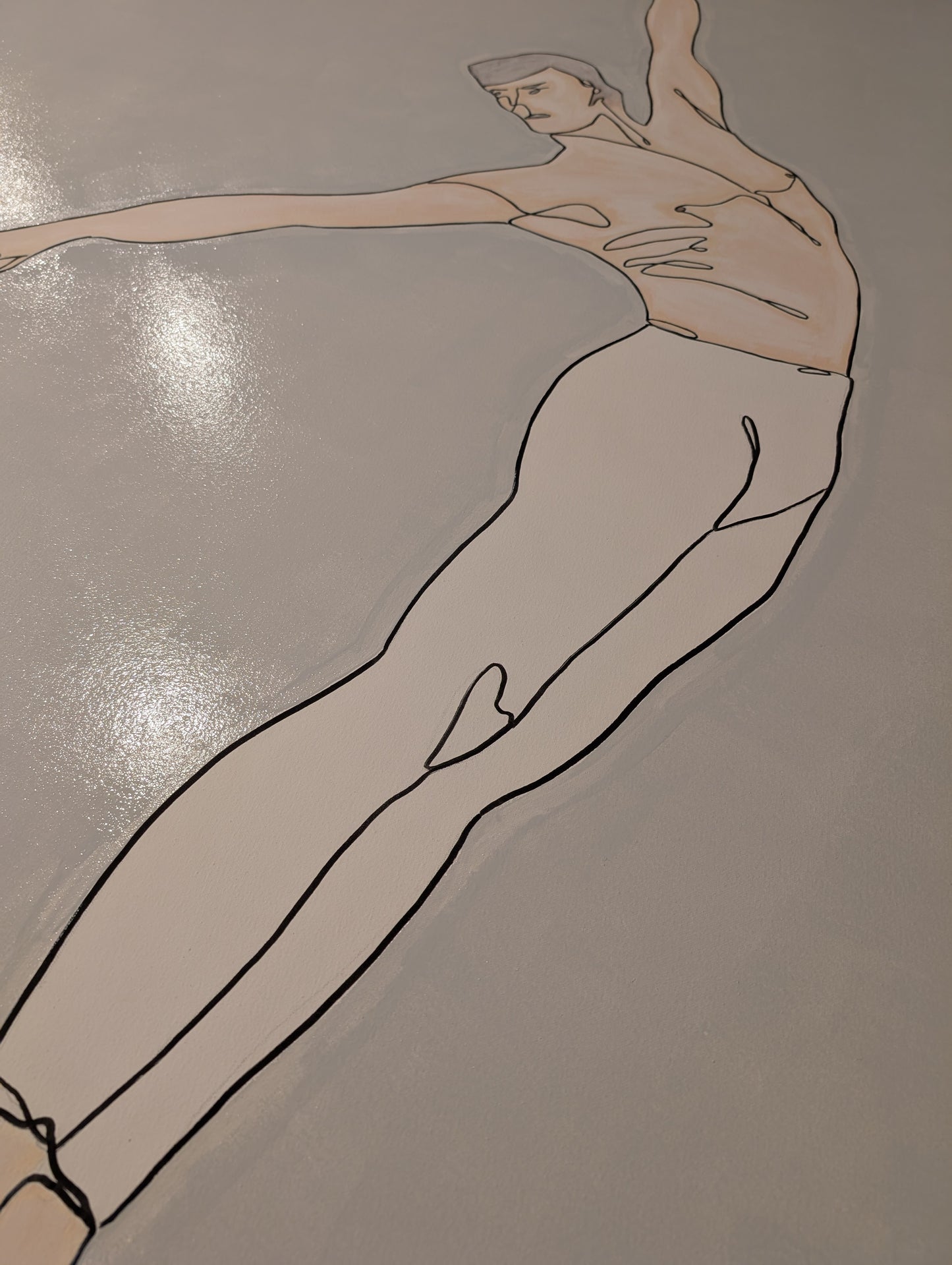 Dancers (Diptych 60x72 Each)