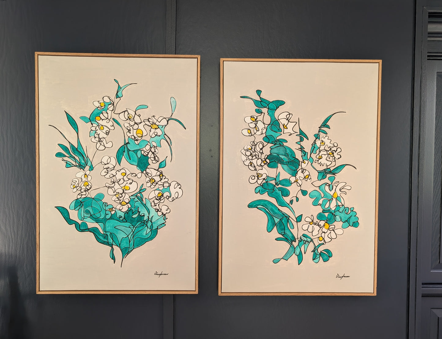 Seoul Flowers 2 (24x36)