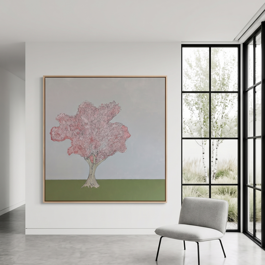 Blossom's Cradle (60 x 60)