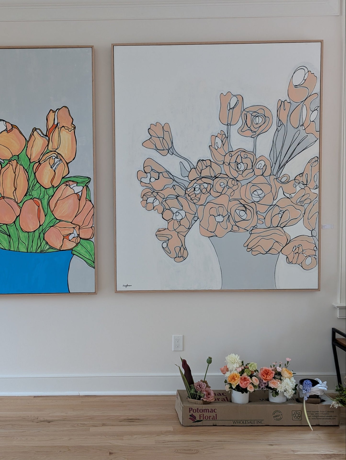 Dusk Blooms (60x72)