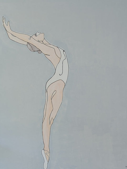 Dancers (Diptych 60x72 Each)