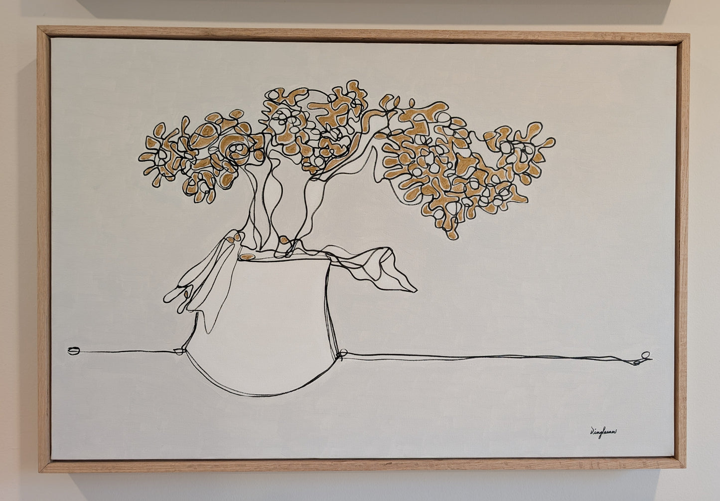 Gold Blossoms II (24x36)