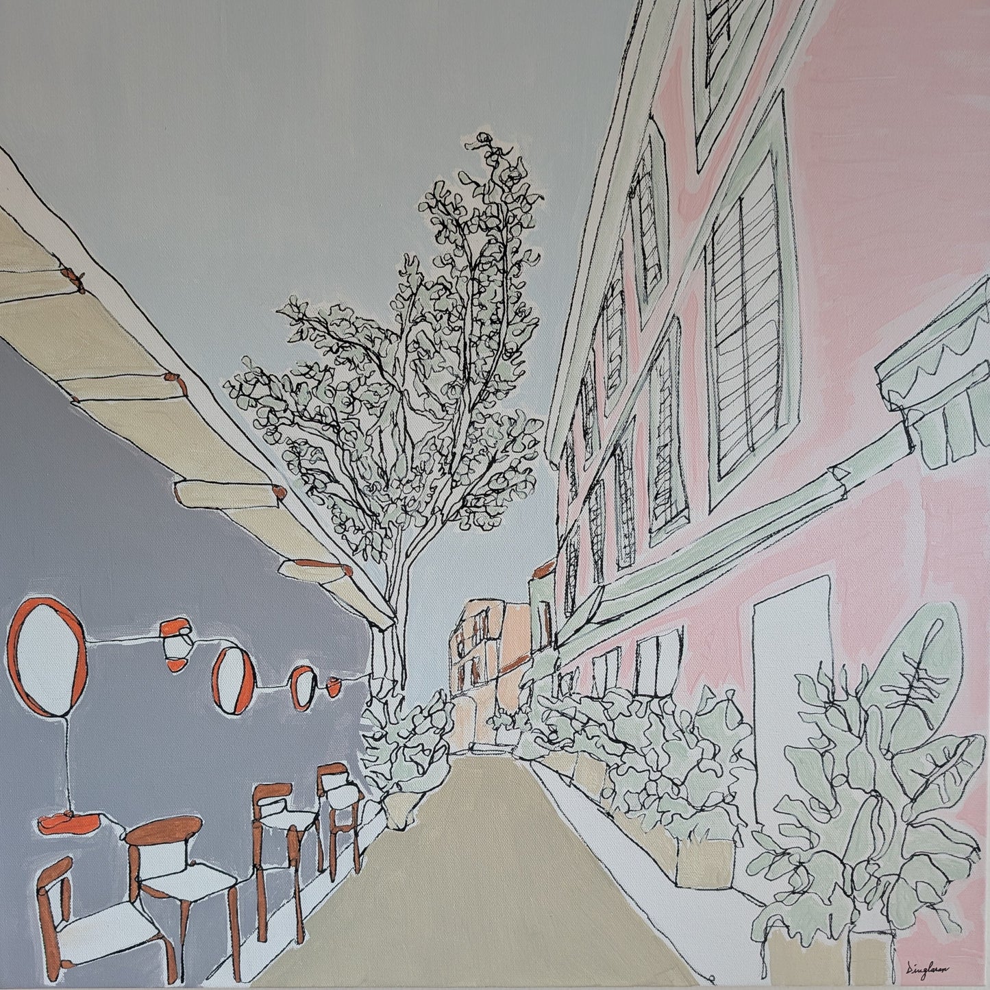 Riviera Rendezvous (24x24)